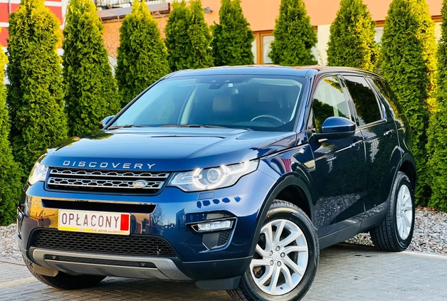 Land Rover Discovery Sport cena 74900 przebieg: 106816, rok produkcji 2017 z Opole Lubelskie małe 781